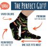 imageLavley Funny Socks for Adults  Cool Novelty Gifts and Stocking Stuffers for Men Women ampamp Teens  One SizeRexy and I Know It