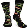 imageLavley Funny Socks for Adults  Cool Novelty Gifts and Stocking Stuffers for Men Women ampamp Teens  One SizeRexy and I Know It