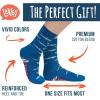 imageLavley Funny Socks for Adults  Cool Novelty Gifts and Stocking Stuffers for Men Women ampamp Teens  One SizeTotally Jawsome