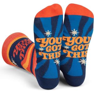 imageLavley Fun and Funny Socks for Women  Cute Colorful Acessory Gifts for Adults and Teens  One Size Fits Most LadiesYou Got This