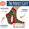 imageLavley Funny Christmas Socks for Adults  Novelty Stocking Stuffer Gifts for Men Women and Teens  Unisex One SizeBelieve in Your Elf
