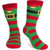 imageLavley Funny Christmas Socks for Adults  Novelty Stocking Stuffer Gifts for Men Women and Teens  Unisex One SizeBelieve in Your Elf