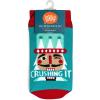 imageLavley Funny Christmas Socks for Adults  Novelty Stocking Stuffer Gifts for Men Women and Teens  Unisex One SizeCrushing It Nutcracker