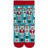 imageLavley Funny Christmas Socks for Adults  Novelty Stocking Stuffer Gifts for Men Women and Teens  Unisex One SizeCrushing It Nutcracker