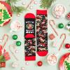 imageLavley Funny Christmas Socks for Adults  Novelty Stocking Stuffer Gifts for Men Women and Teens  Unisex One SizeFeliz Naughty Dog
