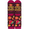 imageLavley Funny Christmas Socks for Adults  Novelty Stocking Stuffer Gifts for Men Women and Teens  Unisex One SizeGobble Til You Wobble