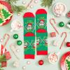 imageLavley Funny Christmas Socks for Adults  Novelty Stocking Stuffer Gifts for Men Women and Teens  Unisex One SizeI Do It for the Hos Santa