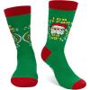 imageLavley Funny Christmas Socks for Adults  Novelty Stocking Stuffer Gifts for Men Women and Teens  Unisex One SizeI Do It for the Hos Santa
