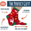 imageLavley Funny Christmas Socks for Adults  Novelty Stocking Stuffer Gifts for Men Women and Teens  Unisex One SizeI Put Out for Santa