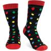 imageLavley Funny Christmas Socks for Adults  Novelty Stocking Stuffer Gifts for Men Women and Teens  Unisex One SizeIts Lit Christmas Lights
