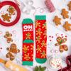 imageLavley Funny Christmas Socks for Adults  Novelty Stocking Stuffer Gifts for Men Women and Teens  Unisex One SizeOh Snap Gingerbread Man