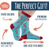 imageLavley Funny Christmas Socks for Adults  Novelty Stocking Stuffer Gifts for Men Women and Teens  Unisex One SizeSweet But Twisted Candy Cane