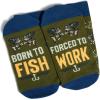 imageLavley Fishing and Hunting Socks  Gag gift for hunters and fishermen  Great for Christmas Fathers Day or birthdaysBorn to Fish