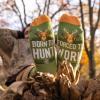 imageLavley Fishing and Hunting Socks  Gag gift for hunters and fishermen  Great for Christmas Fathers Day or birthdaysBorn to Hunt