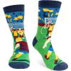 imageLavley Funny Socks for Sports Fans and Players  Cool Novelty Gifts for Men Women ampamp TeensDo Not Disturb Soccer is on