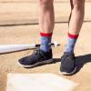 imageLavley Funny Socks for Sports Fans and Players  Cool Novelty Gifts for Men Women ampamp TeensId Rather Be Watching Baseball