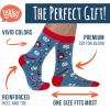 imageLavley Funny Socks for Sports Fans and Players  Cool Novelty Gifts for Men Women ampamp TeensId Rather Be Watching Baseball