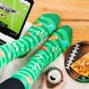 imageLavley Funny Socks for Sports Fans and Players  Cool Novelty Gifts for Men Women ampamp TeensId Rather Be Watching Football