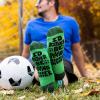 imageLavley Funny Socks for Sports Fans and Players  Cool Novelty Gifts for Men Women ampamp TeensPlaying Soccer