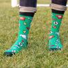 imageLavley Funny Socks for Sports Fans and Players  Cool Novelty Gifts for Men Women ampamp TeensWatching Soccer