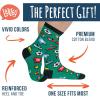 imageLavley Funny Socks for Sports Fans and Players  Cool Novelty Gifts for Men Women ampamp TeensWatching Soccer