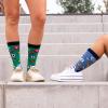 imageLavley Funny Socks for Sports Fans and Players  Cool Novelty Gifts for Men Women ampamp TeensWatching Soccer