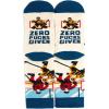 imageLavley Funny Socks for Sports Fans and Players  Cool Novelty Gifts for Men Women ampamp TeensZero Pucks Given Hockey