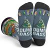 imageLavley Fishing and Hunting Socks  Gag gift for hunters and fishermen  Great for Christmas Fathers Day or birthdaysDumb Bass