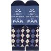 imageLavley Funny Golf Socks  Fun gift for golfers  Unisex one size fits most  Great for birthdays or stocking stuffersBest Grandpa By Par