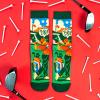 imageLavley Funny Golf Socks  Fun gift for golfers  Unisex one size fits most  Great for birthdays or stocking stuffersDo Not Disturb  Golf is on