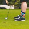 imageLavley Funny Golf Socks  Fun gift for golfers  Unisex one size fits most  Great for birthdays or stocking stuffersGolf More Worry Less