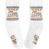 imageLavley Funny Golf Socks  Fun gift for golfers  Unisex one size fits most  Great for birthdays or stocking stuffersGolf Takes Balls