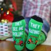 imageLavley Funny Golf Socks  Fun gift for golfers  Unisex one size fits most  Great for birthdays or stocking stuffersThey See Me Rolling