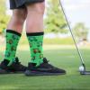 imageLavley Funny Golf Socks  Fun gift for golfers  Unisex one size fits most  Great for birthdays or stocking stuffersThey See Me Rolling