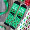 imageLavley Funny Golf Socks  Fun gift for golfers  Unisex one size fits most  Great for birthdays or stocking stuffersThey See Me Rolling