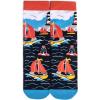 imageLavley Ocean and Nautical Socks  Fun gifts for sailors boaters and beach lovers  Great for summer or vacationsId Rather Be Sailing