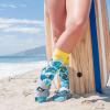 imageLavley Ocean and Nautical Socks  Fun gifts for sailors boaters and beach lovers  Great for summer or vacationsSurfs Up