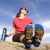 imageLavley Outdoors Socks  Hiking and camping gifts for men and women  Great for nature lovers  Holiday or birthday giftFind Your Happy Pace