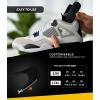 imageCrep Protect Memory Foam Shoe Crease Protectors  Sneaker Guards for Dunk Low Air Force Jordan  Prevent Creasing  Large Size US 8135 1 PairSmall Size US 3  75