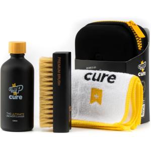 imageCrep Protect Cure Shoe Cleaner  Sneaker Cleaner Solution with Shoe Cleaning Brush ampamp Microfiber Cleaning Cloth for Shoes Sneaker Leather Nubuck Suede ampamp Canvas