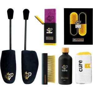 imageCrep Protect Shoe Cleaner Bundle Pack  Sneaker Cleaner Kit  Scuff Eraser  Shoe Tree  Sneaker Freshener