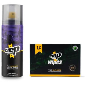 imageCrep Protect Shoe Protector Spray ampamp Premium Biodegradable Sneaker Cleaning Wipes
