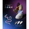 image:imageCrep Protect Fuzzy Shoe Laces  Waterproof amp StainResistant Laces for Sneakers amp Boots  1 PairBlack