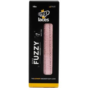 image:imageCrep Protect Fuzzy Shoe Laces  Waterproof amp StainResistant Laces for Sneakers amp Boots  1 PairBaby Pink