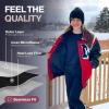 imageThermajane Thermal Underwear for Kids Long Johns Girls Thermal Underwear Set Base Layer Kids Long UnderwearBlack  Grey
