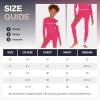 imageThermajane Thermal Underwear for Kids Long Johns Girls Thermal Underwear Set Base Layer Kids Long UnderwearBlack  Grey