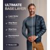 imageThermajohn Long Johns Thermal Underwear for Men Fleece Lined Base Layer Set for Cold WeatherChristmas Print