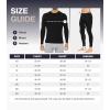 imageThermajohn Long Johns Thermal Underwear for Men Fleece Lined Base Layer Set for Cold WeatherChristmas Print