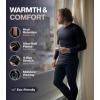imageThermajohn Long Johns Thermal Underwear for Men Fleece Lined Base Layer Set for Cold WeatherChristmas Print