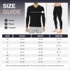 imageThermajohn Long Johns Thermal Underwear for Men Fleece Lined Base Layer Set for Cold WeatherHunter Green